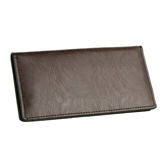 Yokua Durable PU Wallet Versatile Long Wallet for Men Securely Stores Cards & Cash