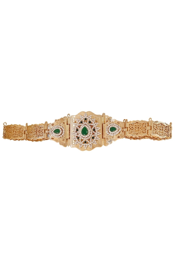 Elaborate Chain Caucasian Waist Chain Carved Floral Waist Chain Belly Chain