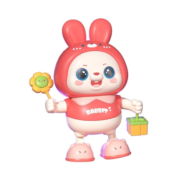 Yokua Electric Dancing Rabbit Toy Education Music Singing Dancing Interactive Toy
