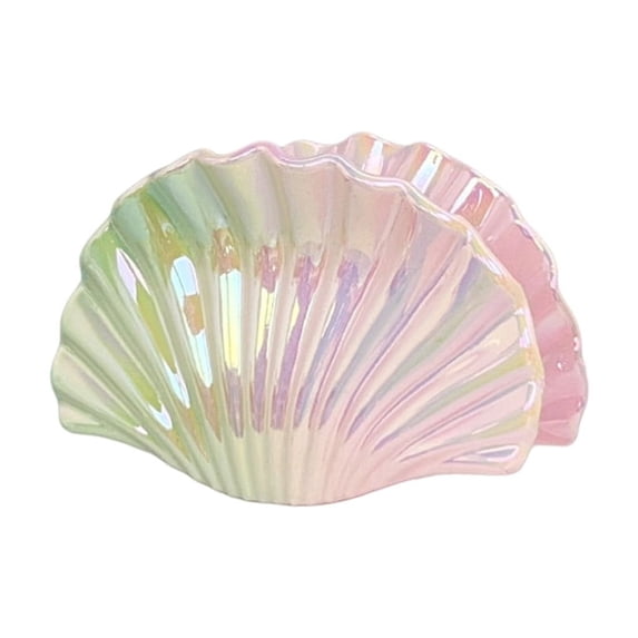 Yokua Elegant Hair Claw Seashells Ponytail Holder Delicate Barrettes Strong Hold