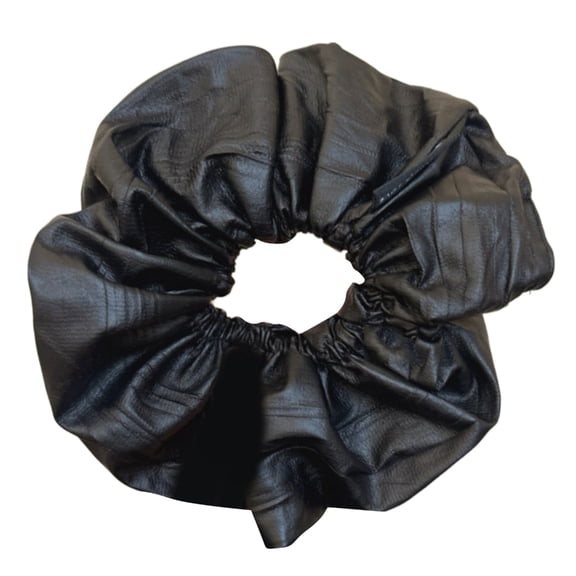 Yokua Elegant Leather Hair Scrunchies Sweet Simple Styles Hair Rings Daily Wear