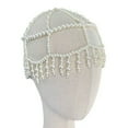 thumbnail image 1 of Yokua Elegant Pearls Chain Hair Jewelry Bride Headpieces for Wedding Jewelry, 1 of 8