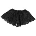 thumbnail image 1 of Yokua Elegant Pumpkin Pants for Women Tiered Ruffled Lace Underpants Undergarments, 1 of 19