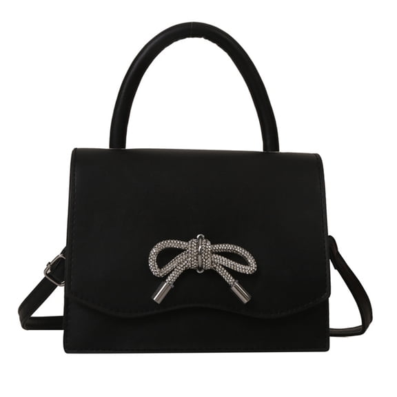 Yokua Elegant Shoulder Bag for Women Stylish and Charming PU Handbag with Bowknot Decoration