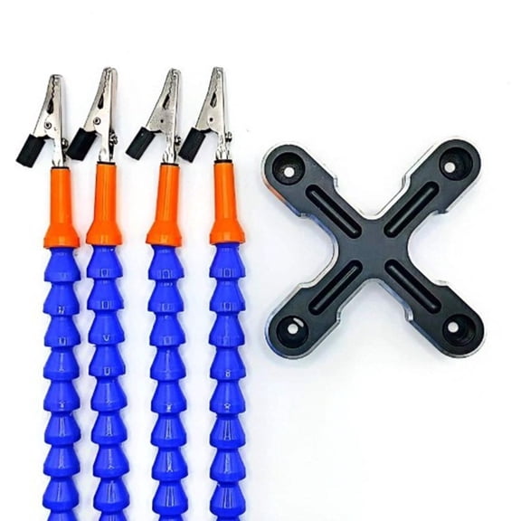 Yokua Enthusiasts Soldering Third Hand With Four Articulated Arms And Clamps
