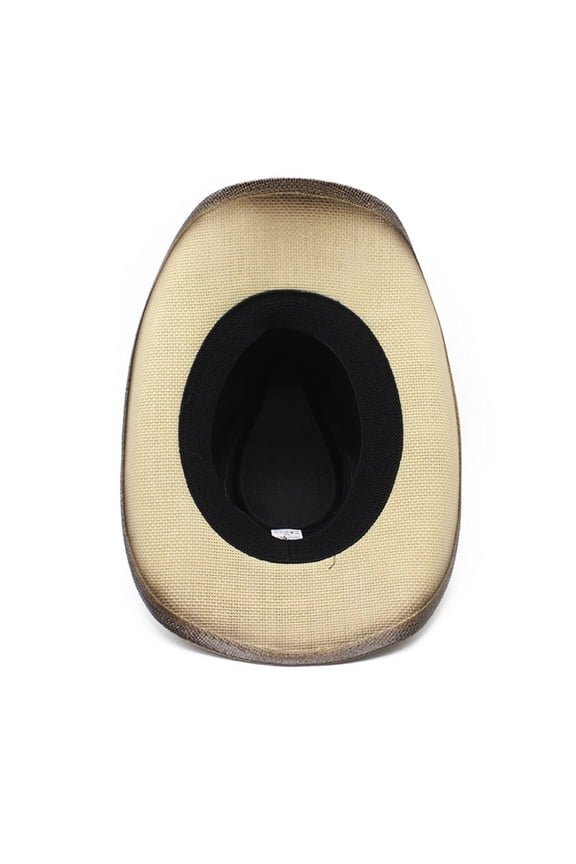 Ethnic Cowboy Hat Bull Wide Brims Hat Outdoor Beach Photoshooting Hat