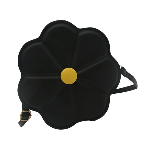 Yokua Fashionable Flower Shaped PU Crossbody Purse For Ladies Casual Shoulder Bag