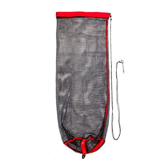 Yokua Fishing Bag Foldable Fish Collection Bag Fishing Net Drawstring Fish Holder