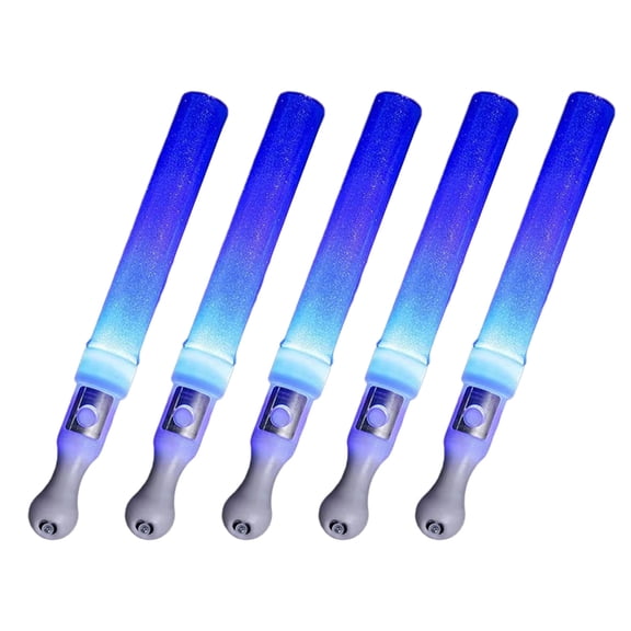 Yokua Flashing Glow Sticks Indoor New Year Color Changing Glitter Cheer Lights