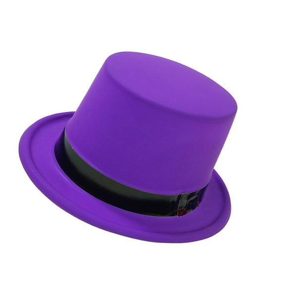 Yokua Fluorescent Color Fedoras Hat Popular Jazzy Hat for Men Women Formal Occasion