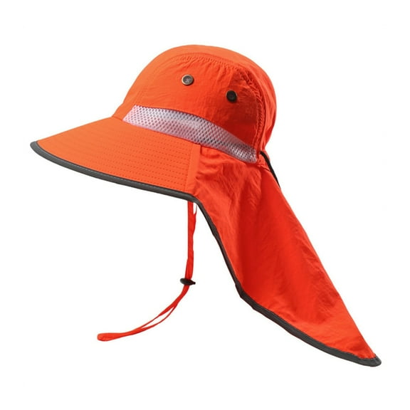 Yokua Fluorescent Color Wide Brims Sun Hat for Fishing Hiking and Mountain Climbing