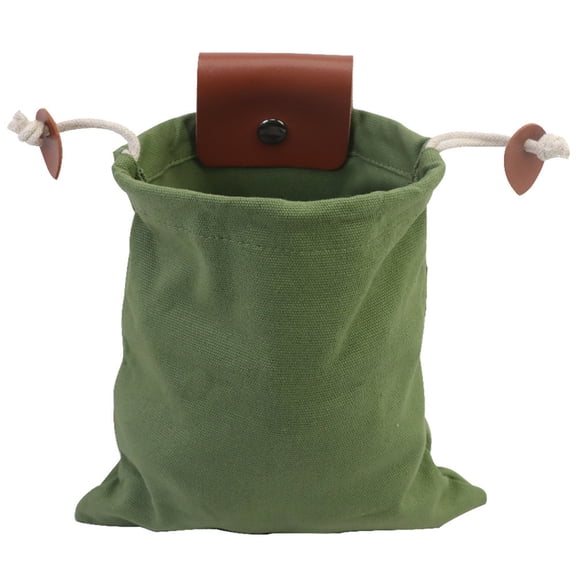 Yokua Fruit Picking Bag Collapsible Foraging Bags with Drawstring Foraging Pouch