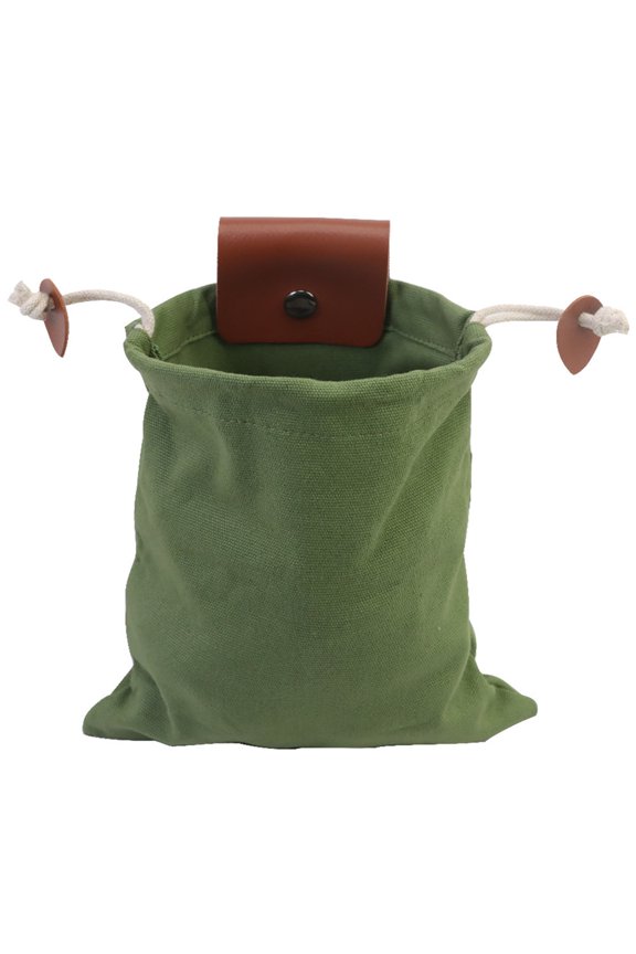 Fruit Picking Bag Collapsible Foraging Bags with Drawstring Foraging Pouch