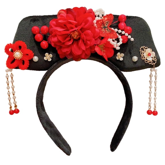 Yokua Girl Fun Hairbands Chinese Princess for Photo Studio Photo Flower Headwear