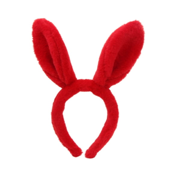 Yokua Girl Rabbit Ears Hairbands Furry Hair Hoop for Photo Studio Photo Props