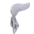 thumbnail image 1 of Yokua Girl Woman Baseball Caps for Outdoor Camping Self Tie Turban Sunproof Hat, 1 of 11