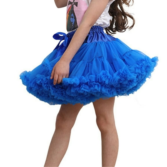 Yokua Girls Tutu Skirt Princess Soft Tulle Ballet Birthday Party Pettiskirt