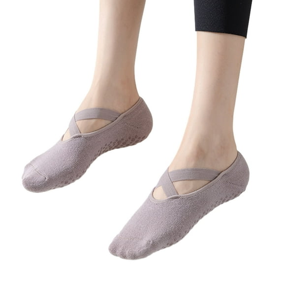 Yokua Grip Socks for Women Non Slip Socks Pilates Socks with Grips Grippers Socks