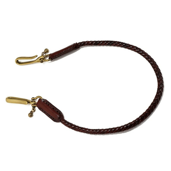Yokua Handwoven Leather Biker Wallet Chain for Adults Sturdy Fashion Accessory