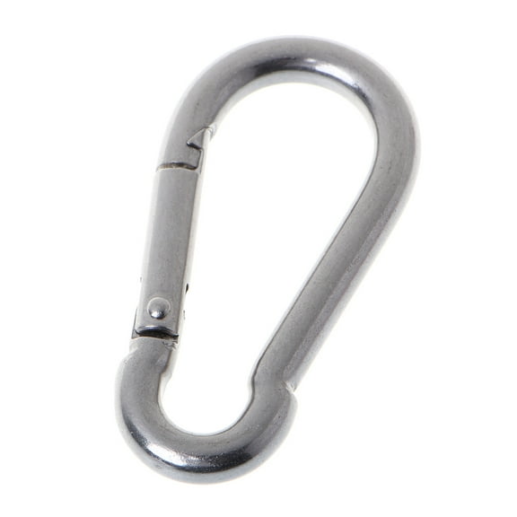 Yokua Heavy Duty D Ring Carabiners Clip for Climbing Rappelling, D Shaped Carabiner
