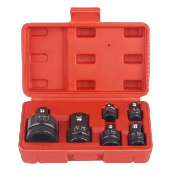 Yokua Heavy Duty Female to Male Impact Socket Adapter Reducer Set 6Pieces for Driver