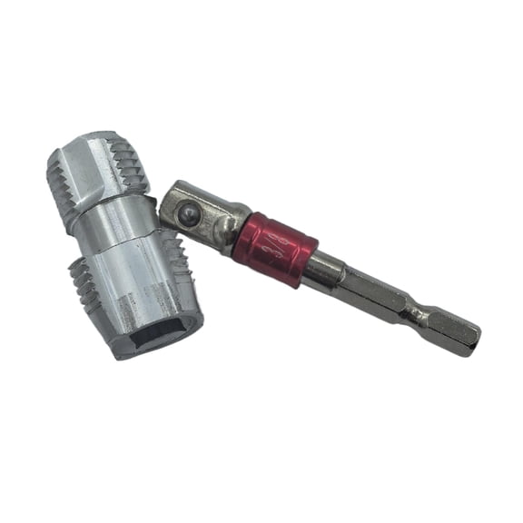 Yokua Heavy Duty Steel Water Pipe Tap for 1/2 Inch 3/4 PVC Pipe Electric Drill Use