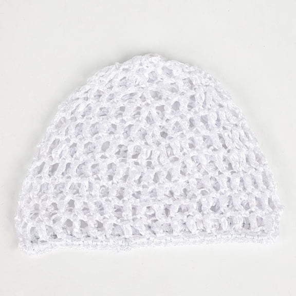 Yokua Hollowed Knit Skull Hat Handmade Crochet Turban Hat for Women Teens Head Cover