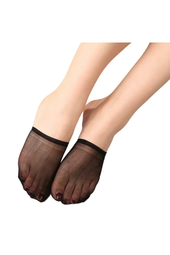 Invisible Forefoot Toe Top Socks High Heel Shoes Mesh Half Insoles Toe Cover