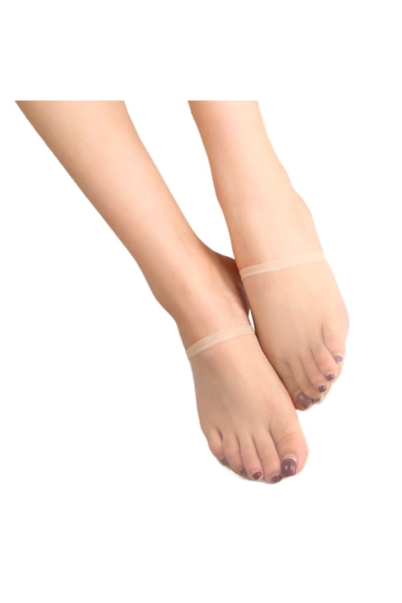 Invisible Forefoot Toe Top Socks High Heel Shoes Mesh Half Insoles Toe Cover