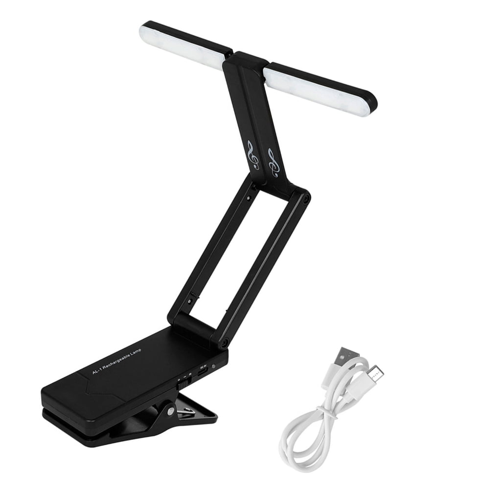 Yokua LED Book Lights Clip On Rechargeable Music Stand Lamp Piano Lights Enduring