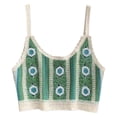 thumbnail image 1 of Yokua Ladies Crocheted Camisole Sexy Sleeveless for Tank Tops Women's Hollow out Crop, 1 of 13