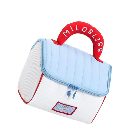 Yokua Large Capacity Cosmetic Bag Travel Toiletry Case Lovely House Makeup Bag