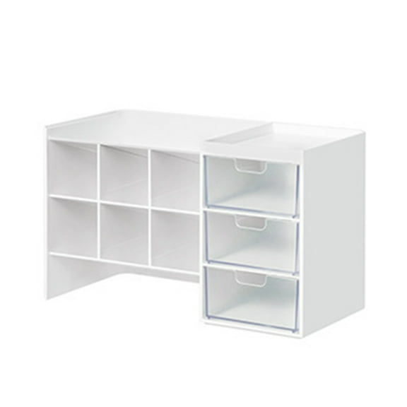 Yokua Large Capacity Desk Marker Organizer Storage Holder with 3 Drawers