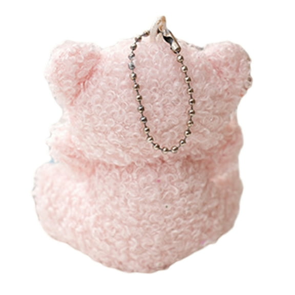 Yokua Little Bear Doll Plush Keychain Lovely Bag Pendant Keyring Backpack Accessory