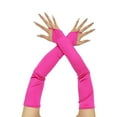 thumbnail image 1 of Yokua Long Gloves for Women Opera Dancing Elastic Fingerless Gloves Satins, 1 of 16