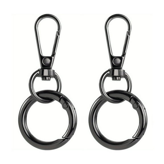 Yokua Metal Swivels Snap Hook and Key Rings,for Keychain Clip, Key,Jewelry Making