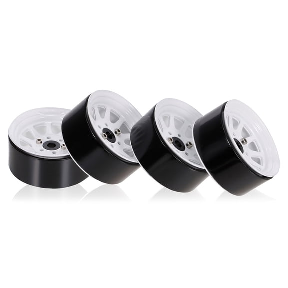 Yokua Model Vehicle Part 1.9’’ Wheel Hub Rim Durable Modified Kits for 1:10 Offroad