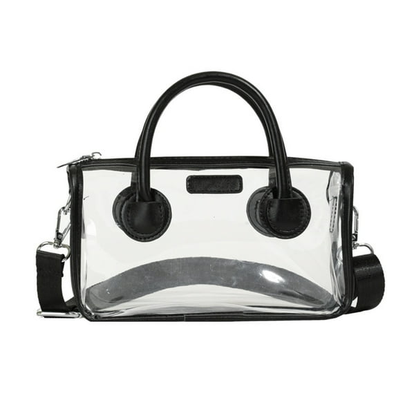 Yokua Modern Clear Crossbody Bag Transparent PVC Handbag Perfect for Any Event