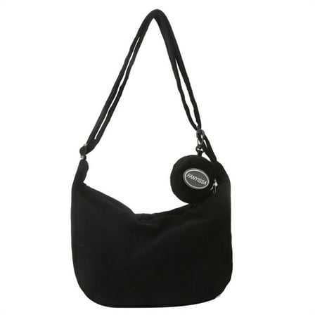 Yokua Modern Small Corduroy Crossbody Bag for Women Messenger Bag for Work Travel