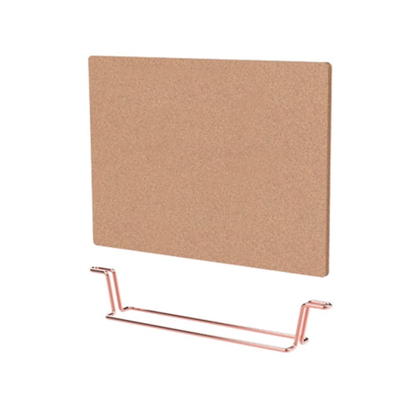 Yokua Natural Message Cork Board Environmentally Memo Pinboard Home Office Notice Display Organizer Supplies