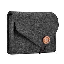 Yokua New Felt Pouch Power Bank Storage Bag For Data Cable Mouse Travel Organizer