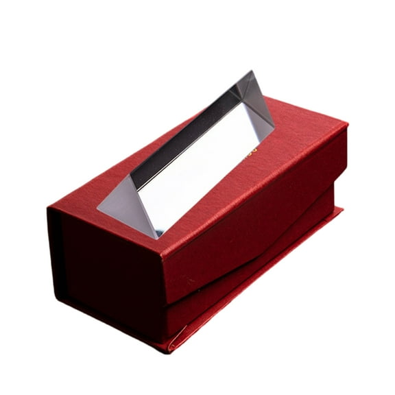 Yokua Optical Glass Triangular Prism Photography Prism Rainbow Prism for Student