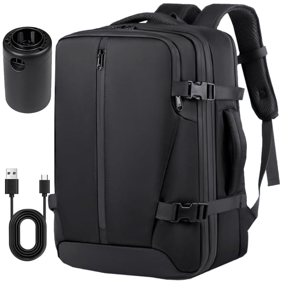 Yokua Organizer Travel Backpack With Vacuum Sealing Tech Hide Dry Wet Pockets