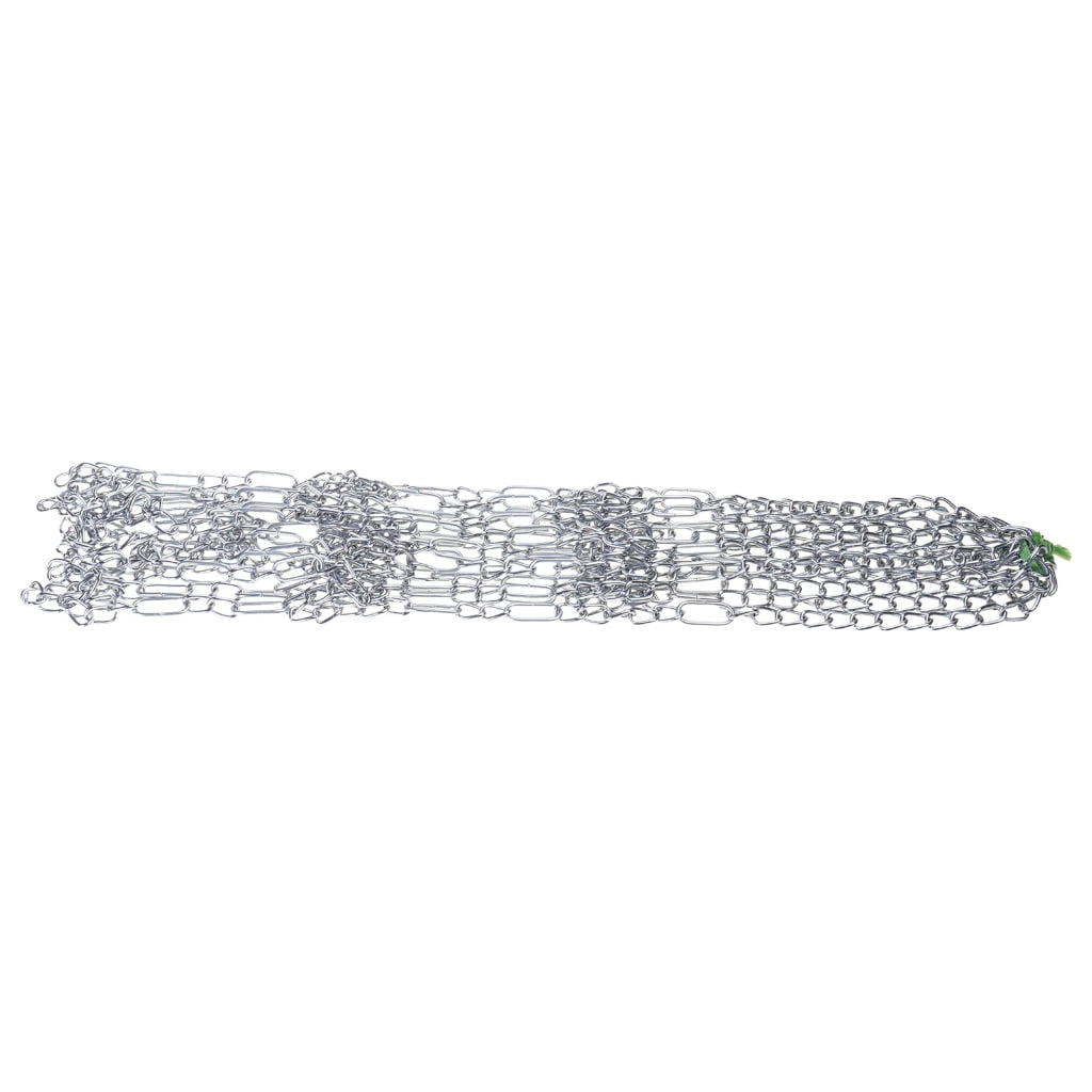 Yokua Outdoor Basketball Targets Net Standard Braided Metal Chain Basketball Net