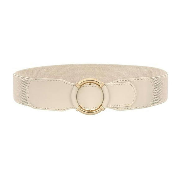 Yokua PU Waistband Waist Belt Underbust Elegant Chain Trendy PU Belt for Dress