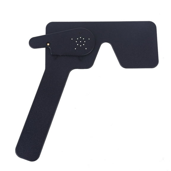 Yokua Pinhole Occluder Monocular Eye Occluder for Eye Exam Black/White Single Ended