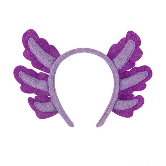 Yokua Plush Salamander Hairhoop Women Animal Theme Headband Kids Funny Ear Hairhoop