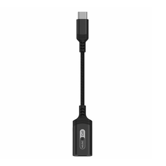 Yokua Portable USB C to iOS Audio Adapter Cables for Computer to Earphones