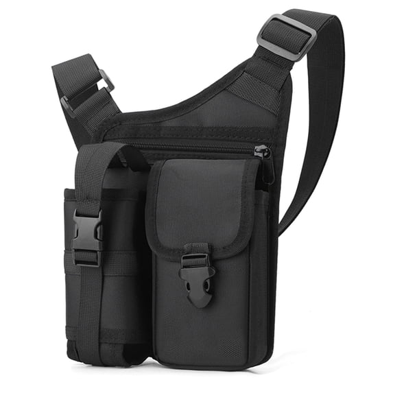 Yokua Practical Chest Pack for Organized Storage Nylon Shoulder Purse Crossbody Bag