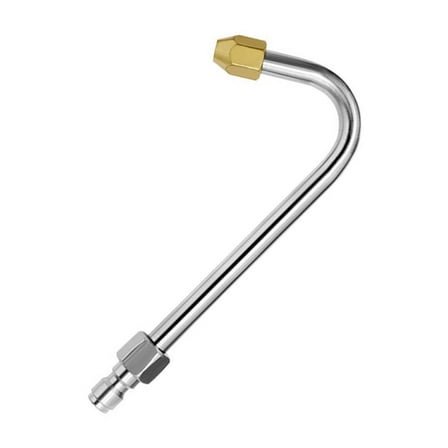 Yokua Pressure Washer Rod Cleaner StainlessSteel Angled Extension Wand Lances